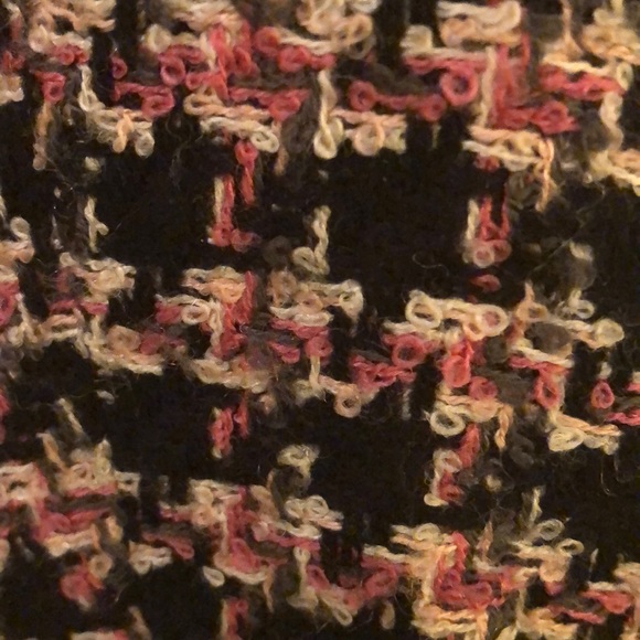 011. JM Collection Black Pink Grey Tweed Jacket - Picture 4 of 4